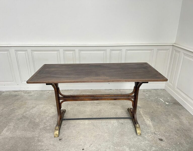Thonet Beech Bistro Table, 1920s photo Furniture