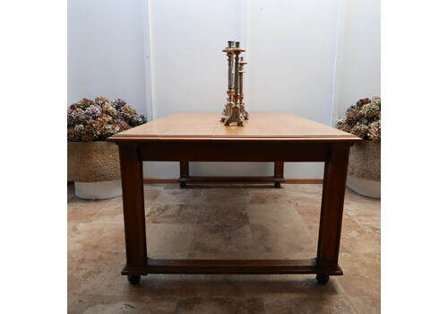 Antique English Oak Refectory Table Or Kitchen Island