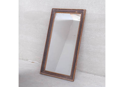 Antique Belgium Large Mirror