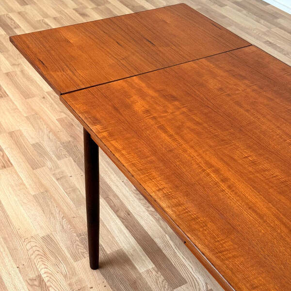 Rectangular Dining Table In Teak, 1950s 60s, Denmark photo for sale