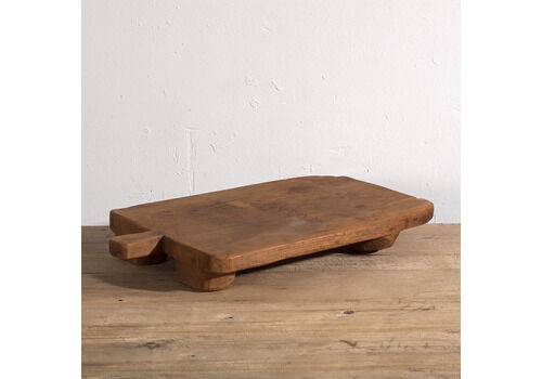 Small Antique Solid Wood Table (C.1920) #12