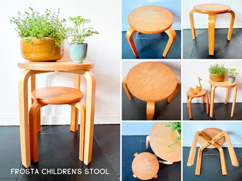 Vintage '99 Ikea 'Frosta' – Design After Alvar Aalto 'Stool E60