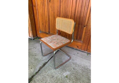 1 Of 4 Mid Century Modern Italian Marcel Breuer B32 Cesca Chair, 70s