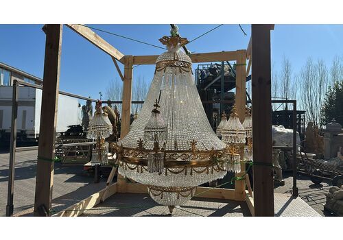 Huge, 5.5ft X 4ft Empire Chandelier From Marseilles France
