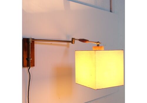 Mid Century Wall Mounted Swing Arm Lamp