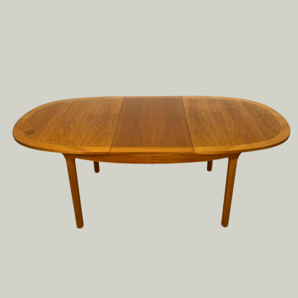 Mid Century Nathan Teak Extending Dining Table photo furniture