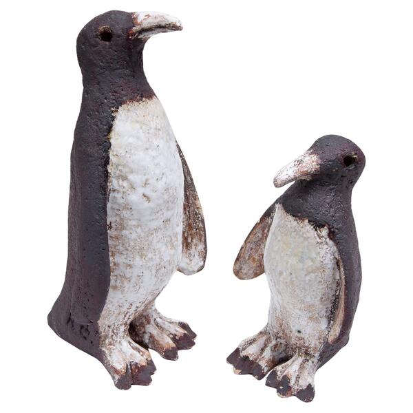 A Set Of Two Penguins Sculptures Signed, 1960s photo furniture