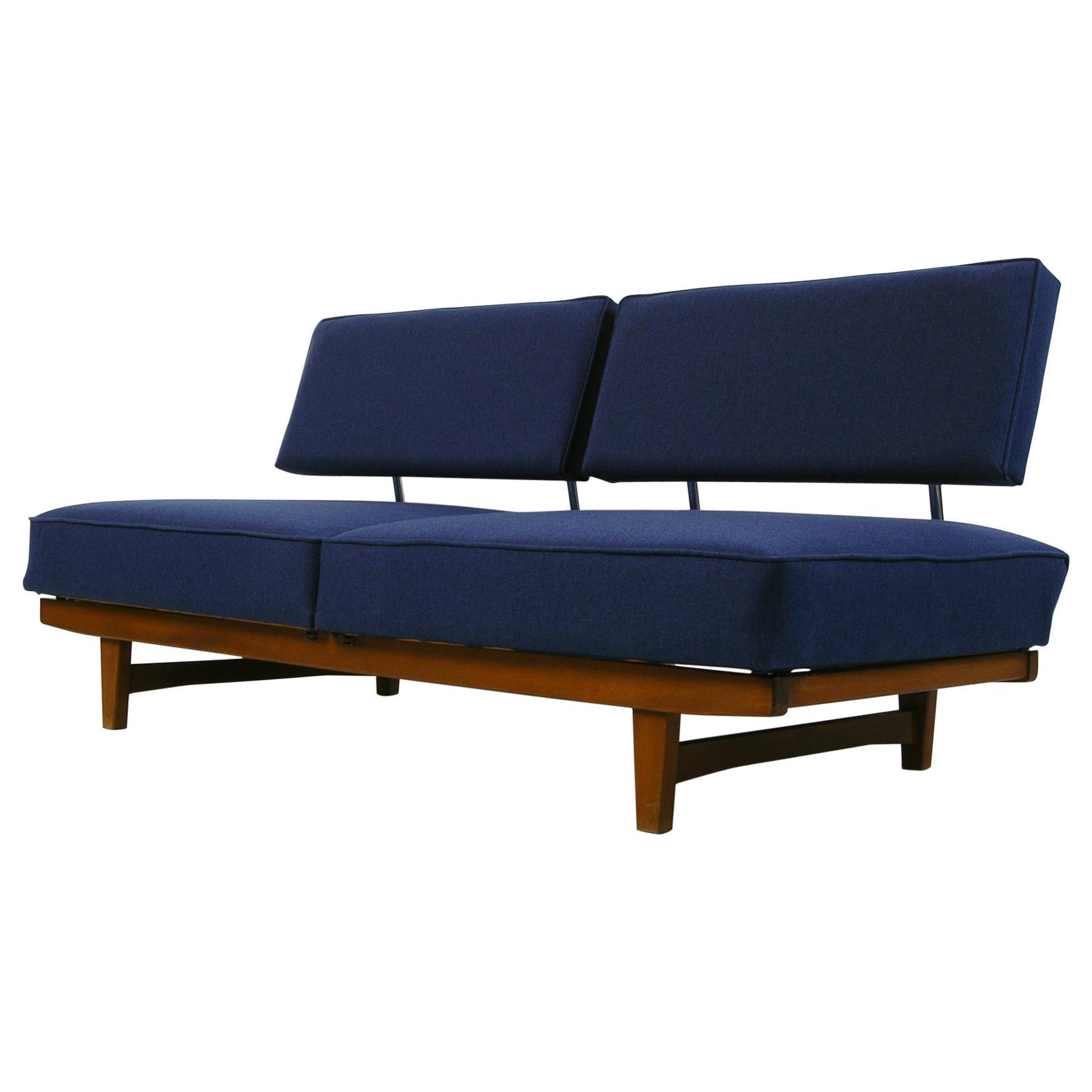 Vintage 1950s Mid Century Modern Knoll Stella Convertible Daybed Sofa Couch Vintage 1950s Mid Century Modern Knoll Stella Convertible Daybed Sofa Couch