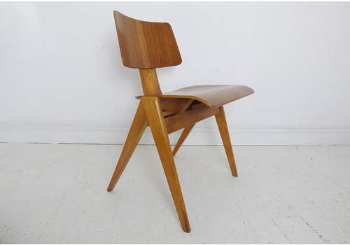 Stunning Vintage Hille Robin Day Hillestak Plywood Chair 1950's