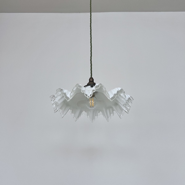 French Handkerchief Shade With Clear Edge photo furniture