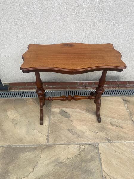 Side Table, Hall Table With Turned Legs, Alcove Table photo furniture