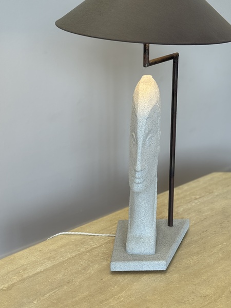 Art Deco Revival Table Lamp Attributed To Austin Productions, USA photo for sale