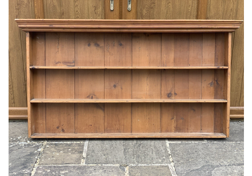 A Good, Robust Antique Pine Wall Rack