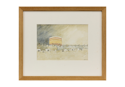 Watercolour Titled "Now You See It " By Ann Hart
