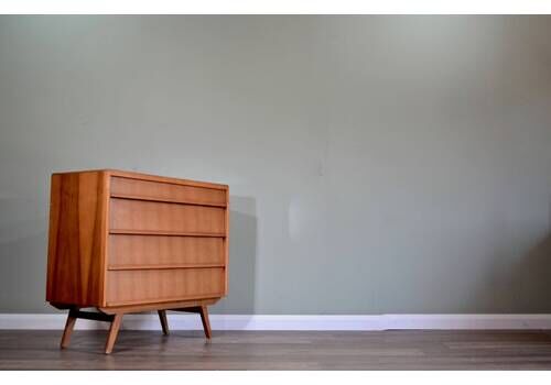 Vintage Midcentury Avalon Chest Of Drawers/ Tallboy In Teak