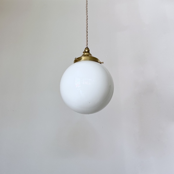 Opaline Globe Shade photo furniture