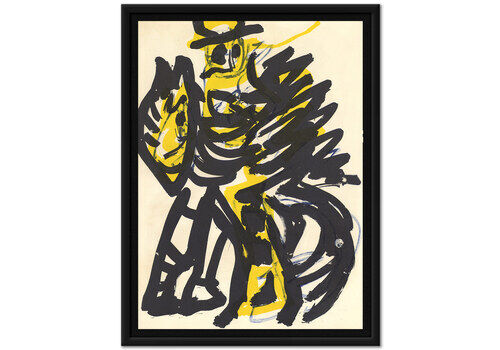 Limited Edition Dutch Expressionist Lithograph