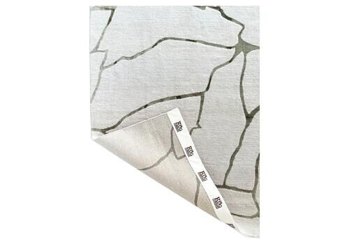 Large Runner Rug, Cream Wool Green Silk, Kelly Wearstler The Rug Company