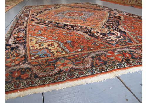 Antique Persian Rug, Circa 1890, 2.12m X 1.30m