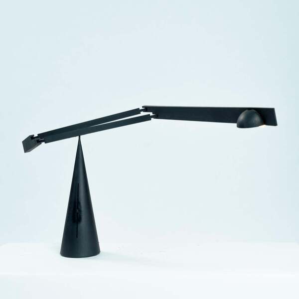 Black Pivoting Table Lamp Model Tabla, By Marco Colombo & Mario Barbaglia, 1992 photo furniture