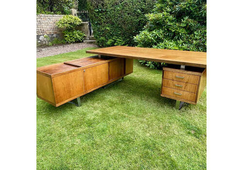 Executive Desk By Jørgen Pedersen For E. Pedersen & Søn, Denmark, 1967