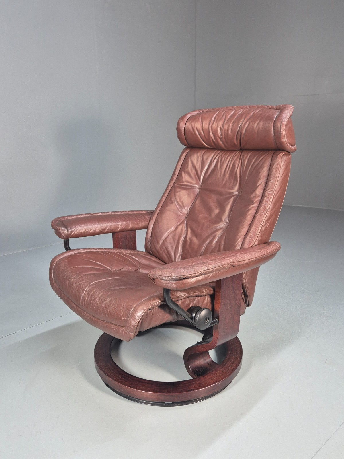 Brown Leather Recliner Ekornes Leather Chair Brown Leather