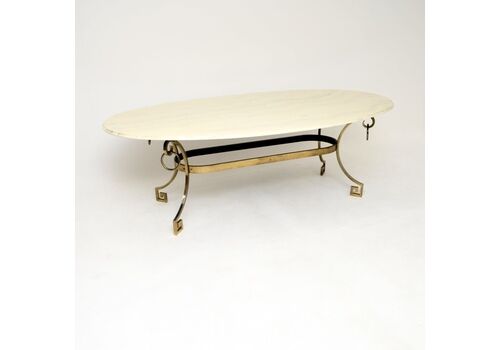Vintage Italian Brass Dining Table