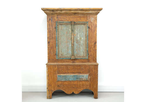 Swedish Painted Cupboard, 1800s