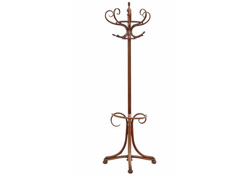 Antique C.1900 Large Bentwood Coat & Hat Stand – Quality Hall Rack, Wall Standing Design