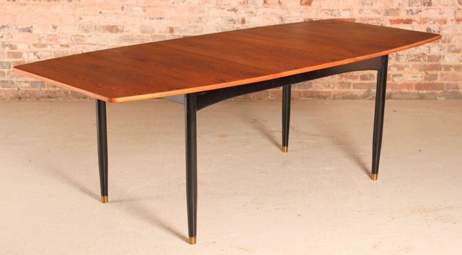 Midcentury Extending Rosewood Dining Table By Robin Day C.1960s photo Furniture