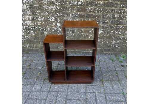 Art Deco 1930s Mahogany Bookshelf Or Modular Display Shelf Unit   Vgc Wooden Shelving Unit, Freestanding Or Mounted.