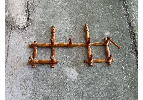 Wall Mounted Coat Rack, 1930s
