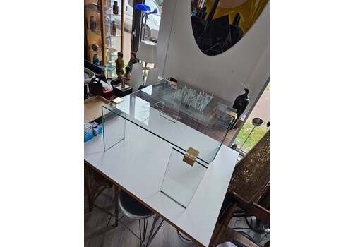 1980s Square Coffee Table / No Chips Or Scratches 70 X 70 X Height 43 Cm