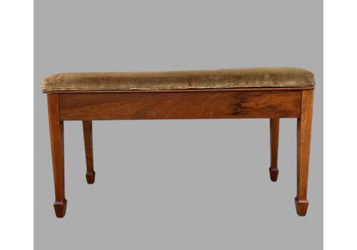 An Edwardian Duet Piano Stool