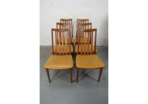 Set Of Six G Plan Fresco Dining Table Chairs