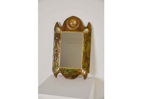 Art Nouveau Style Gem Mirror