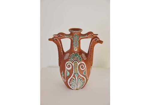 Vintage Greek Terracotta Water Jug