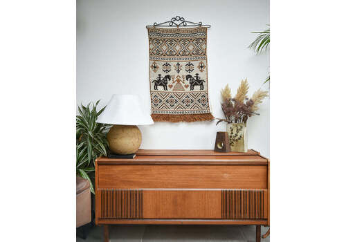 Norwegian Wool Tapestry Wall Hanginga