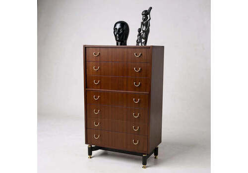 G Plan Tola Tallboy Chest Of Drawers – Mid Century Modern Highboy Cabinet