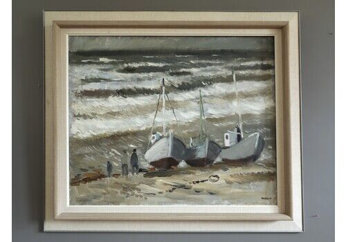 Tide’s Return  Oil Painting, 1960s