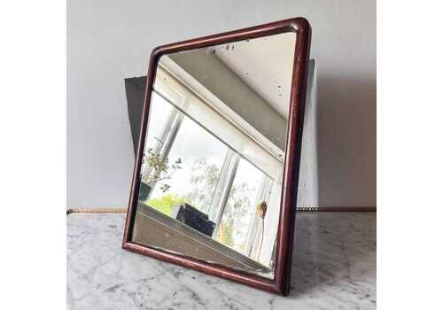 Queen Anne Style Mahogany Wall / Vanity Mirror