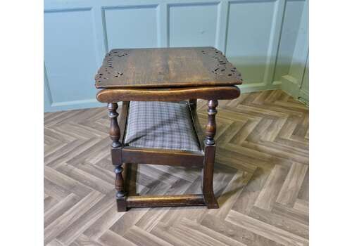 Art Deco Oak Monks Bench Coffee Table