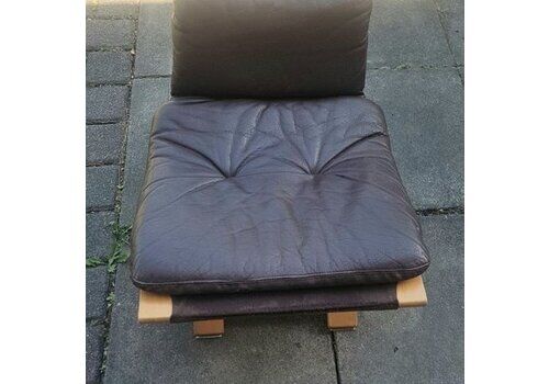 Swedish Kroken Lounge Chair And Ottoman By åke Fribyter For Nelo, Set Of 2
