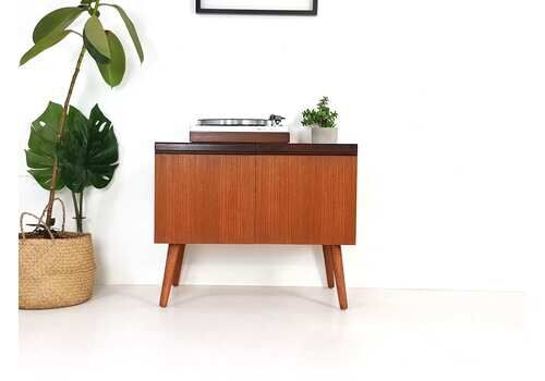 G Plan Record Cabinet
