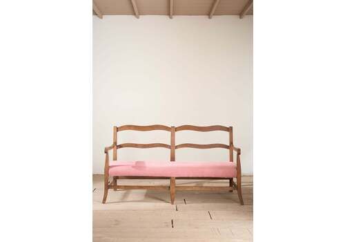 Early 20th Century French Wavy Hall Bench