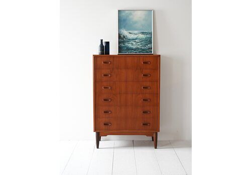 Vintage Scandinavian Teak Sideboard From The 60s