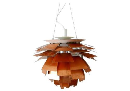 Poul Henningsen For Louis Poulsen Copper Ph Artichoke Pendant Lamp Or Chandelier