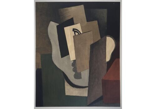 Roger De La Fresnayecubist Composition   Lithograph, Mourlot1968