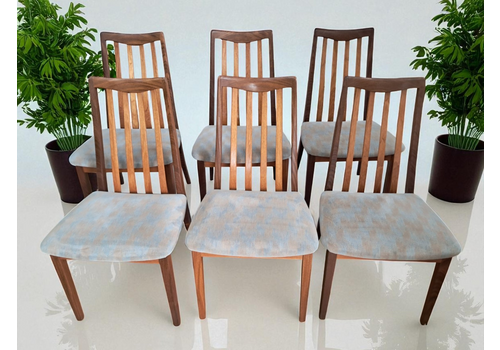 G Plan Dining Chairs Fresco X 6 Retro Teak E Gomme Mid Century Seats