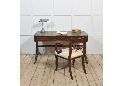 Regency Mahogany Library Table